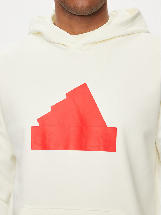 adidas adidas Світшот Future Icons Badge of Sport IR9184 Білий Regular Fit