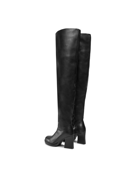 PINKO PINKO Μπότες πάνω από το γόνατο Dussek Stivale AI 23-24 BLKS1 102336 A1D9 Μαύρο