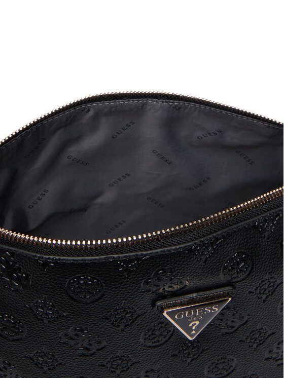Guess Guess Kosmētikas somiņa Lenwood Travel TWDP21 02965 Melns