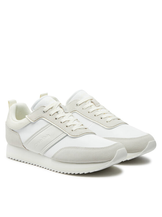 Calvin Klein Calvin Klein Tossud Low Top Lace Up Mix HM0HM01554 Valge