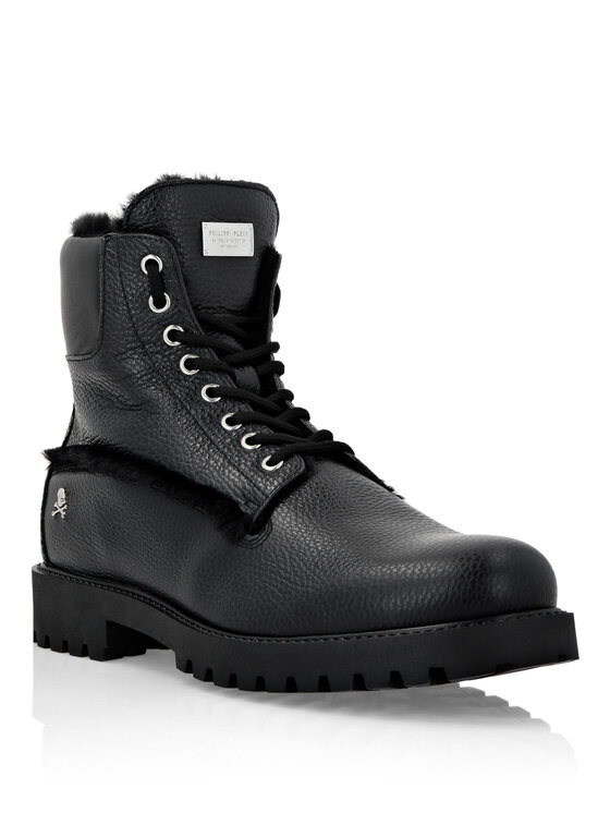 PHILIPP PLEIN PHILIPP PLEIN Kozaki 1383 Czarny