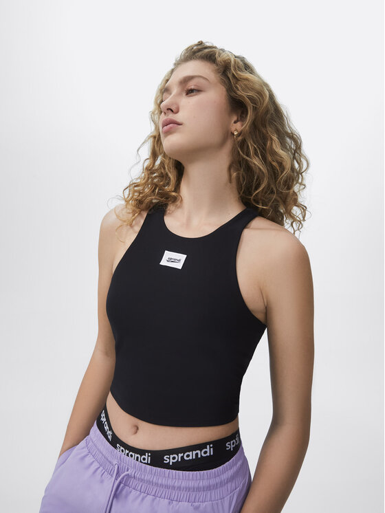 Sprandi Sprandi Top SP22-TPD100 Černá Slim Fit