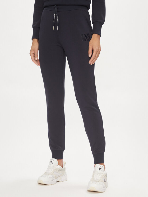 Armani Exchange Armani Exchange Sportinės kelnės 3DYP79 YJEPZ 1593 Tamsiai mėlyna Regular Fit