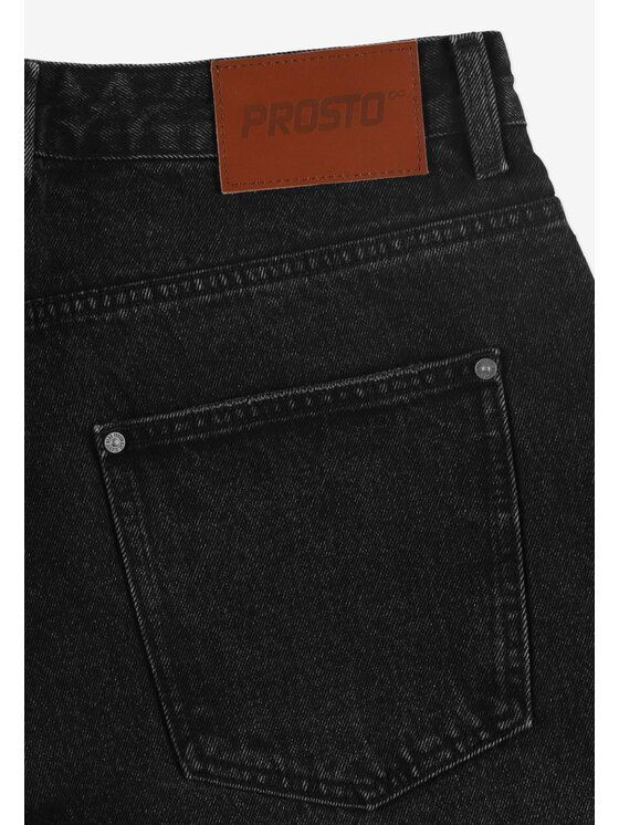 PROSTO. PROSTO. Jeansy Bunker Szary Regular Fit