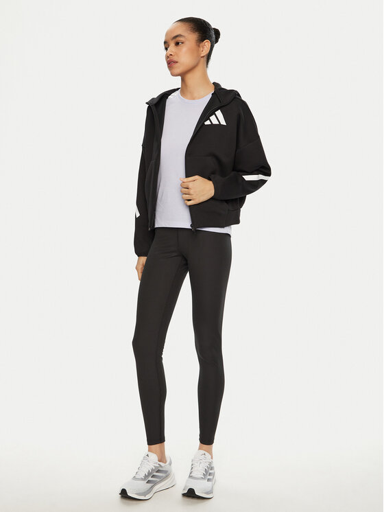 adidas adidas Pulóver Z.N.E. JC5392 Fekete Loose Fit
