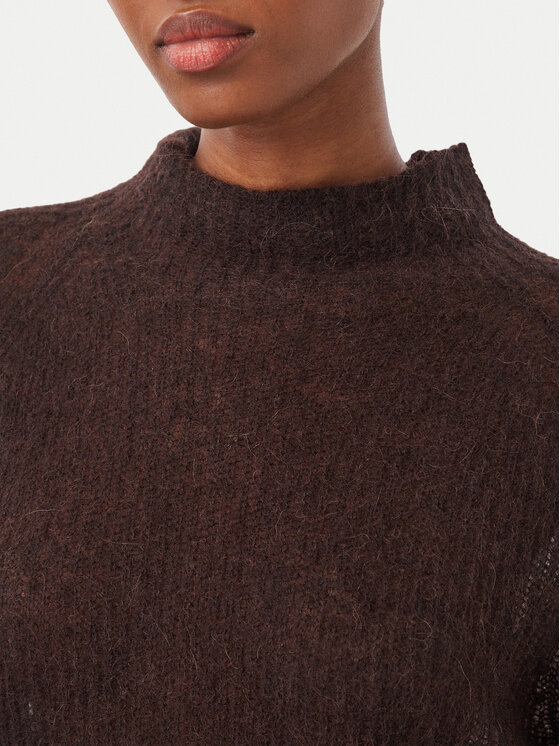 BOSS BOSS Sweter Fewena 50564438 Brązowy Relaxed Fit