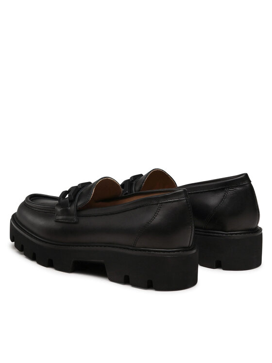 Badura Badura Loafersy TROPEA-E23-28188PE Czarny