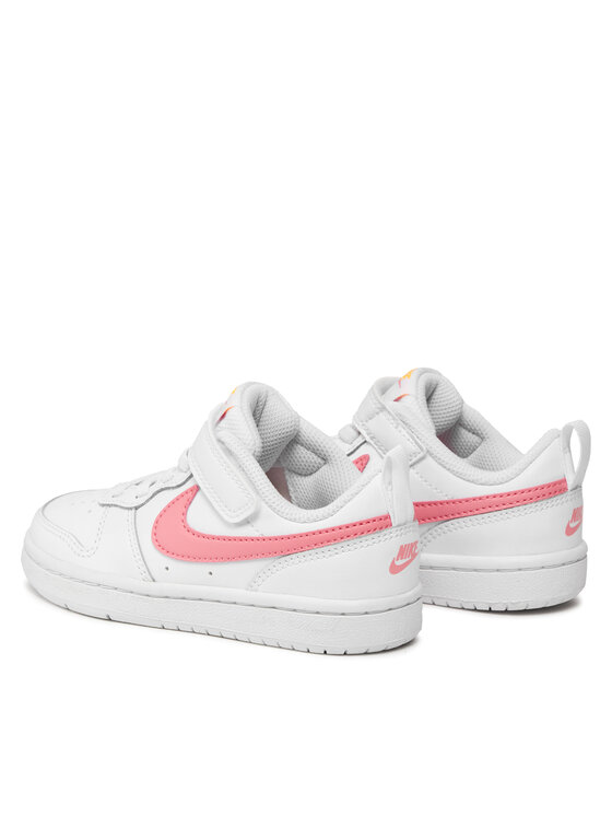 Nike Сникърси Court Borough Low 2 (Psv) BQ5451 124 Бял Modivo bg