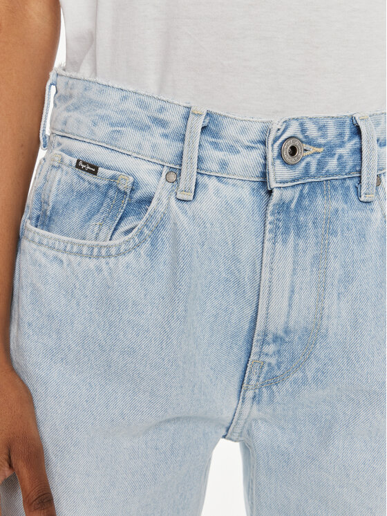Pepe Jeans Pepe Jeans Jeansy PL204592 Niebieski Straight Fit
