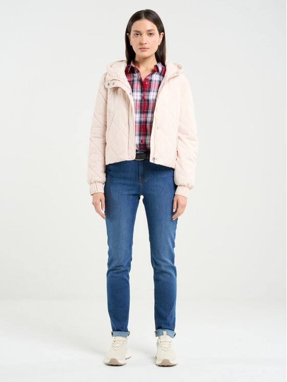 BIG STAR BIG STAR Jeansy KATRINA HIGH WAIST_344_190 Niebieski Slim Fit