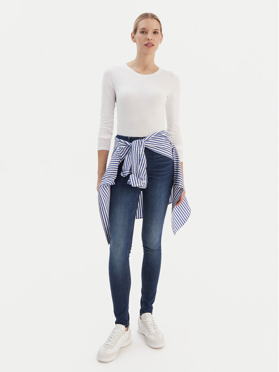Tommy Jeans Tommy Jeans Jeansy Nora DW0DW19254 Niebieski Skinny Fit