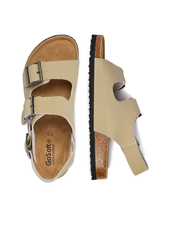 Go Soft Go Soft Sandalen EOHP-ALMELO-03 Beige