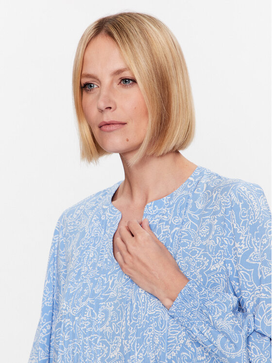 Olsen Olsen Блузка 12001776 Голубий Regular Fit