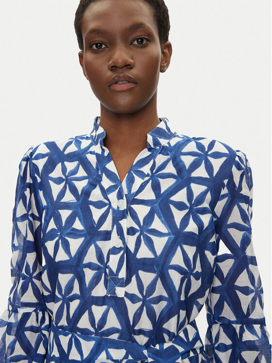 Iconique Iconique Φόρεμα καλοκαιρινό IC25-089 Μπλε Relaxed Fit