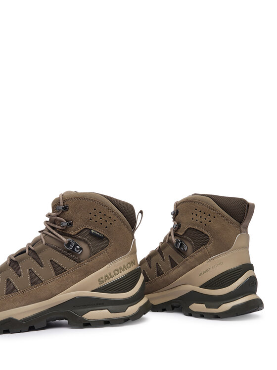 Salomon Salomon Trekking čevlji Quest Echo Gtx L49146400 Rjava