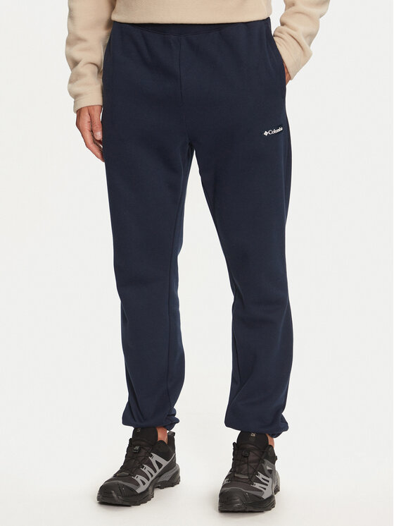 Columbia Teplákové nohavice Meridian Creek 2105861 Tmavomodrá Regular Fit