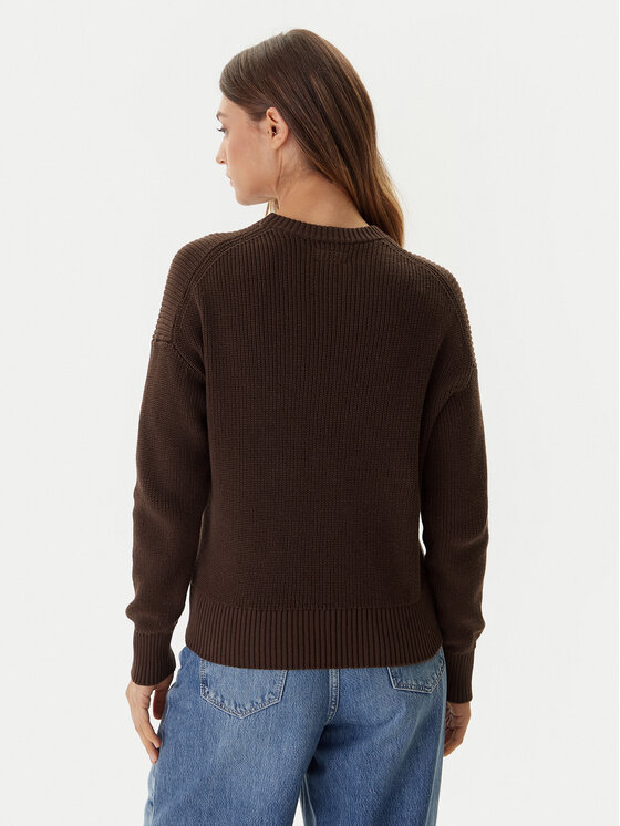 Guess Jeans Guess Jeans Pullover W4BR08 Z3HM1 Braun Regular Fit