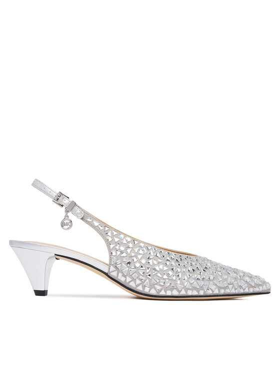 MICHAEL Michael Kors MICHAEL Michael Kors Lodičky 40F6TNMP1S Strieborná