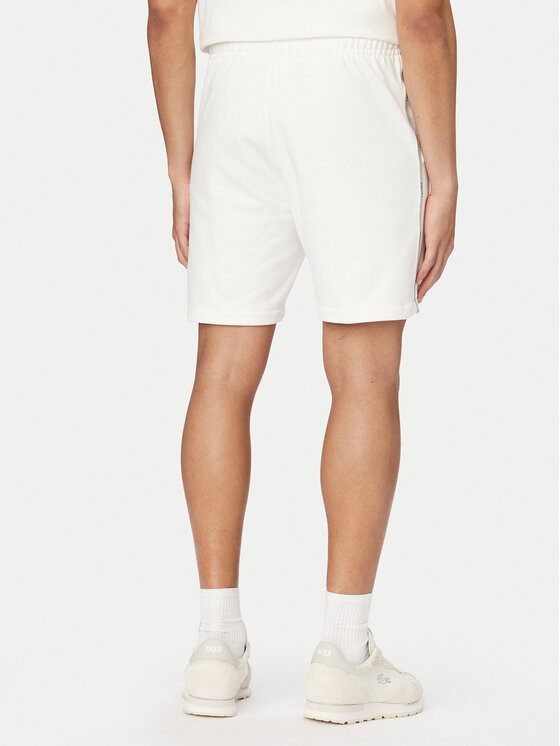 Lacoste Lacoste Pantaloni scurți sport GH0886 Alb Regular Fit