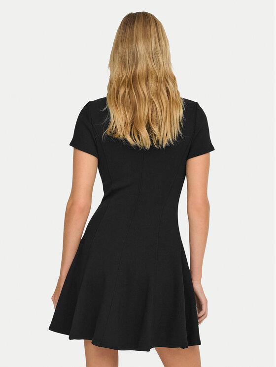 ONLY ONLY Rochie de zi Kenya 15370506 Negru Regular Fit