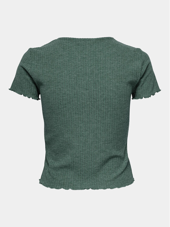 ONLY T-Shirt Emma 15201206 Grün Slim Fit | Modivo.de