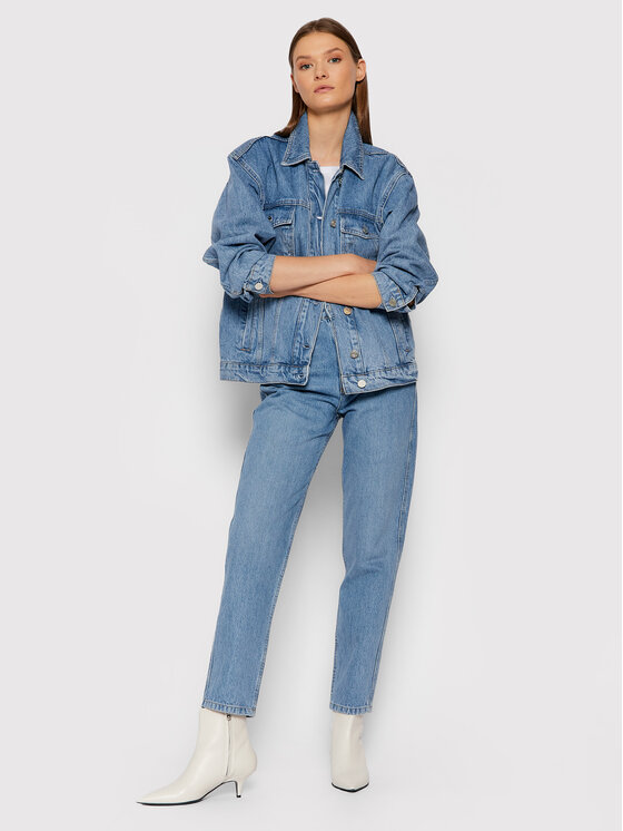 Gestuz Džinsinė striukė Denagz 10905383 Mėlyna Loose Fit