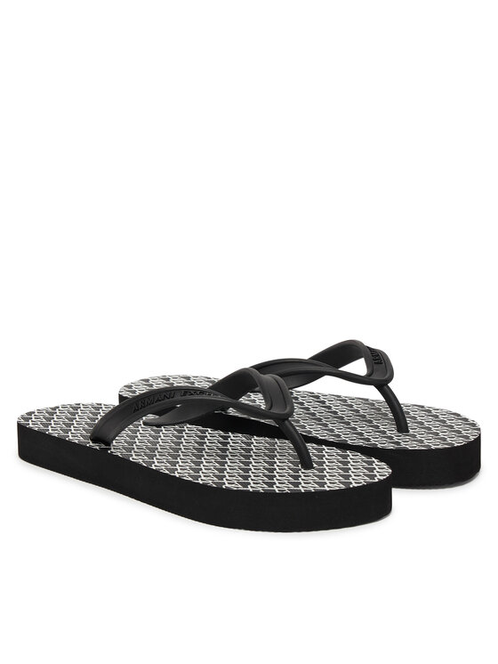 Armani Exchange Armani Exchange Flip-flops XDQ010 XV700 MC482 Fekete