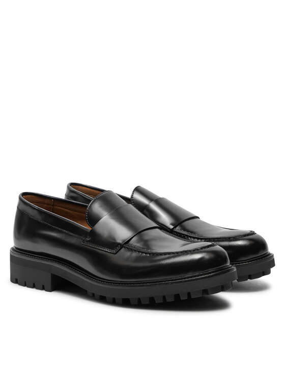 Calvin Klein Calvin Klein Slipper Moccasin W/ Band HM0HM01833 Schwarz