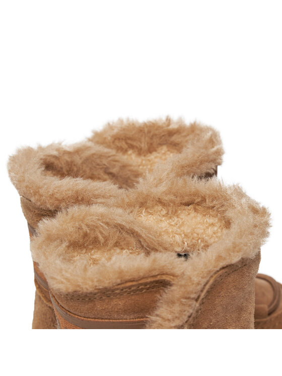Moon Boot Moon Boot Škornji za sneg Crib Suede 34010300001 Rjava