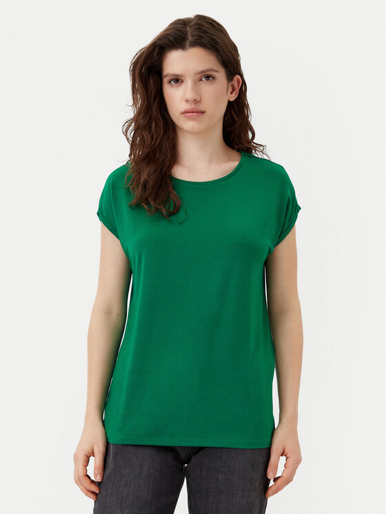 Vero Moda Vero Moda T-särk Ava 10284468 Roheline Regular Fit