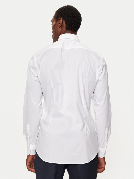 BOSS Boss Košulja 50527198 Bijela Slim Fit
