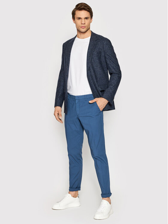 BOSS Boss T-krekls Thompson 02 50468972 Balts Regular Fit