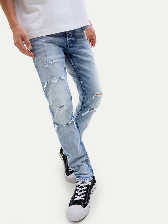 Jack&Jones Jack&Jones Jeansy Glenn 12261699 Niebieski Slim Fit