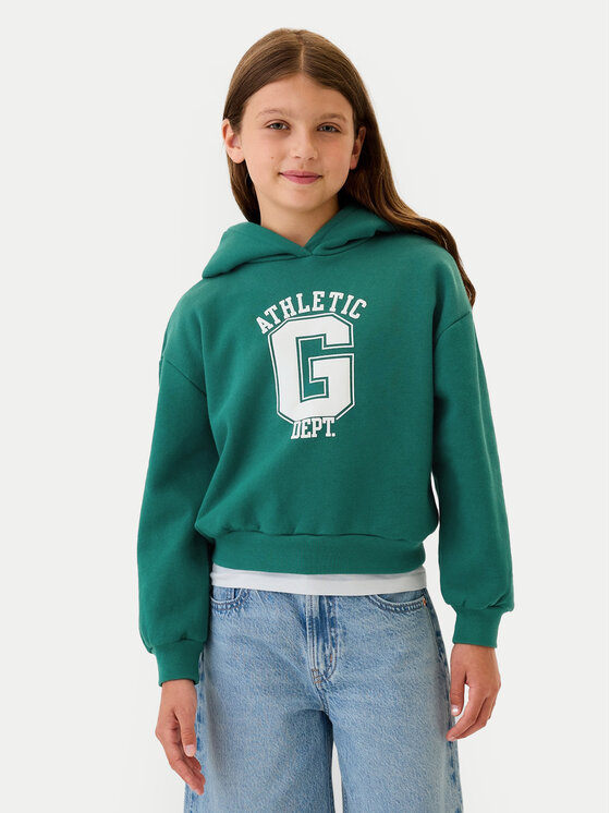 Gap Gap Pulóver 546157-00 Zöld Relaxed Fit