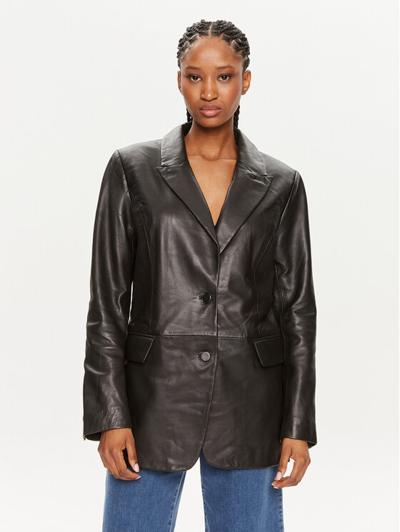 Bruuns Bazaar Bruuns Bazaar Giacca da abito Frili BBW3812 Nero Regular Fit