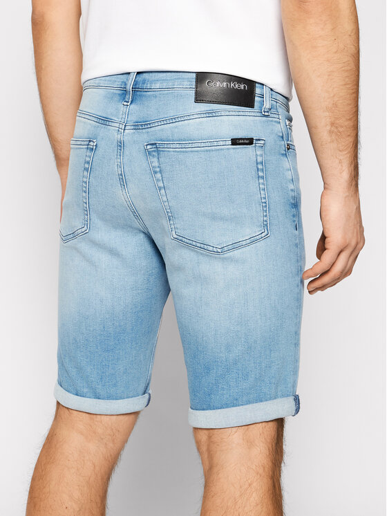 Pantaloncini di jeans Light K10K107213 Blu Slim