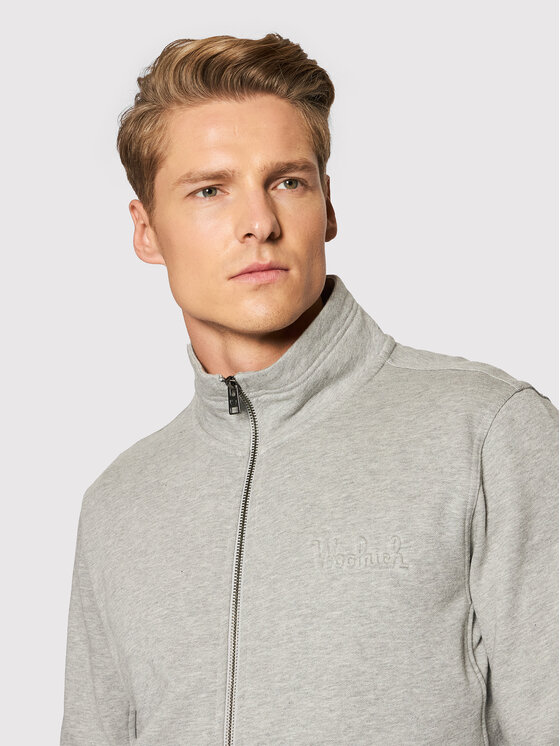 Felpa WOOLRICH CFWOSW0102MRUT2724 Grigio Regular