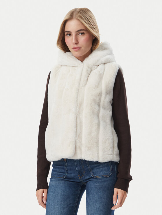 Guess Guess Bezrękawnik W5BL99 WDCH0 Beżowy jasny Regular Fit