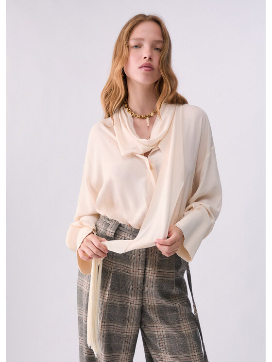 Liu Jo Liu Jo Camicia CF6208T2578X0808 Bianco Regular Fit