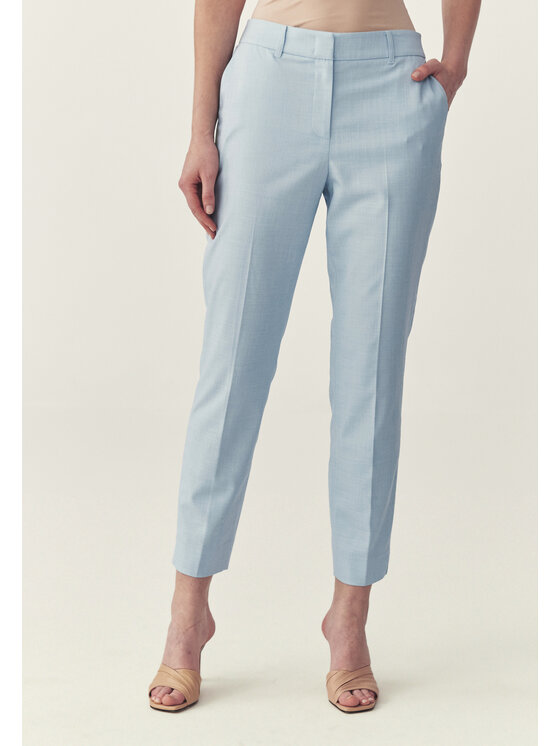 TATUUM TATUUM Spodnie materiałowe KOLIA 9 Niebieski Skinny Fit