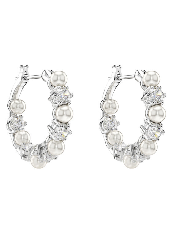 Swarovski Orecchini Matrix 5709256 Argento, taglia : 00