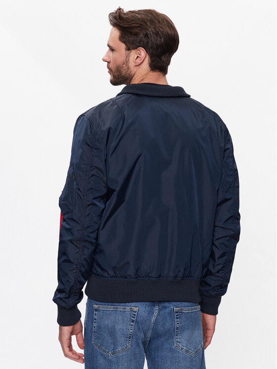 Alpha Industries Alpha Industries Geacă bomber MA-1 196108 Bleumarin Regular Fit