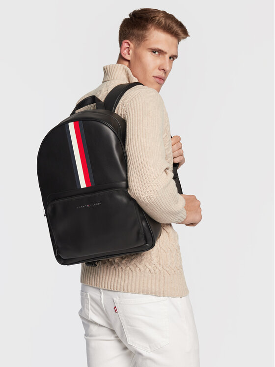 Tommy Hilfiger Batoh Midtown Pu Backpack AM0AM09544 ern