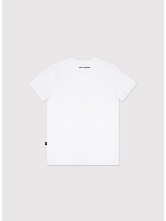Pako Lorente Pako Lorente T-Shirt P000B-TT-002 Biały Slim Fit