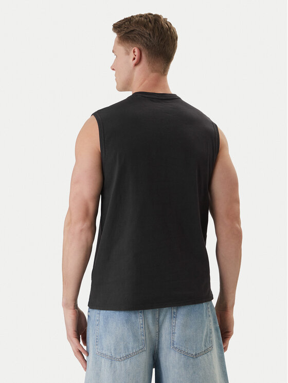 Guess Jeans Guess Jeans Tank-Top M6GPB2 K8FQ4 Schwarz Regular Fit