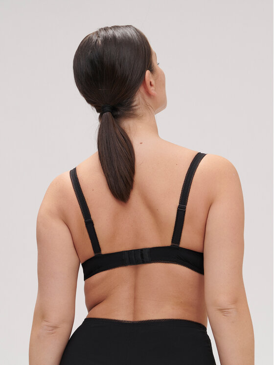 Simone Pérèle Simone Pérèle Pusiau dengta (balcony bra) liemenėlė Amazone 1C2330 Juoda