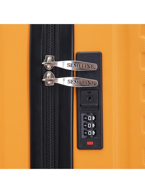 Semi Line Semi Line Mittlerer Koffer T5863-2 Orange