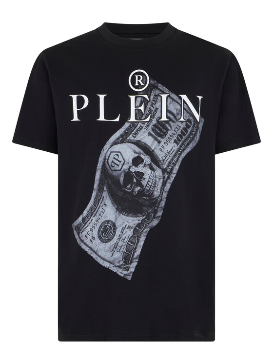 PHILIPP PLEIN PHILIPP PLEIN Tričko 31603 Čierna Regular Fit
