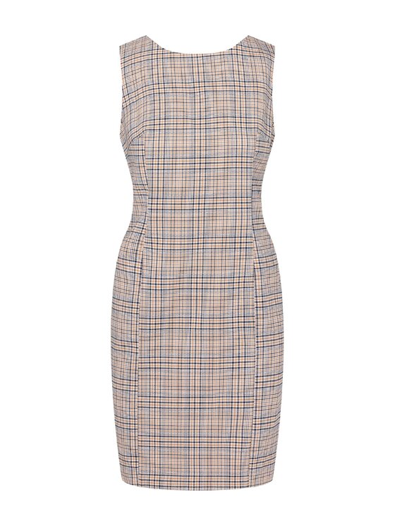 QUIOSQUE QUIOSQUE Sukienka codzienna QUIOSQUE 4VS011123 Beżowy Regular Fit