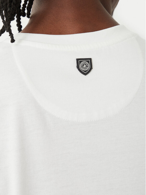 Beverly Hills Polo Club Beverly Hills Polo Club Tričko M1342 Biela Regular Fit